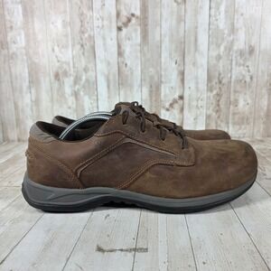 Red Wing Heritage Mens Brown Leather Lace Up Oxford Shoes Size 11 D